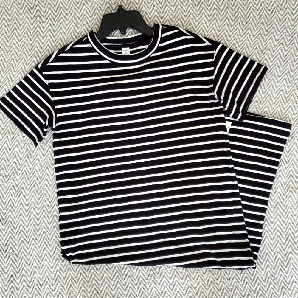 NWOT Sz XS Petite Old Navy Maxi/Midi Striped Dress